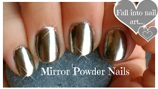 ♥ DIY,  Chrome Powder Mirror Nails on a Budget ♥