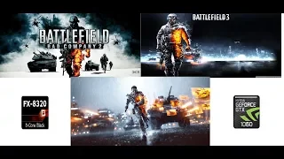 BATTLEFIELD  - GTX 1060 - AMD FX 8320 - MAXED OUT