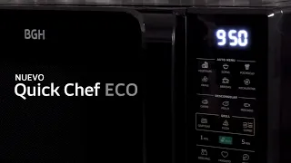 Nuevo microondas BGH Quick Chef ECO negro