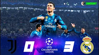 Juventus 0-3 Real Madrid - Ronaldo's Overhead-Kick Goal - 2017/2018 - Extended Highlights - FHD