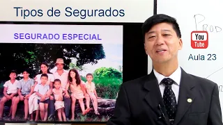 Direito Previdenciário - Segurados Especiais (parte 1) -Tipos Segurados RGPS - aula 23 - Prof Tanaka