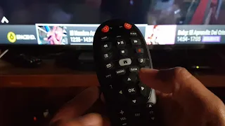 Como programar control remoto de claro TV