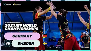 Germany v Sweden Women's Doubles Final | 2021 IBF World Championships