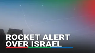 Tel Aviv sirens warn of incoming rockets