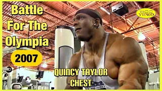 QUINCY TAYLOR -CHEST- (2007) BATTLE FOR THE OLYMPIA DVD