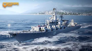 MOSKVA One of the strong ship in this game | Warships Mobile