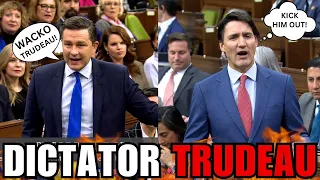 Justin Trudeau Goes Full WACKO On Pierre Poilievre In Parliament