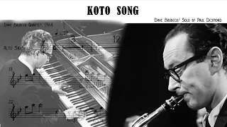 Koto Song - Paul Desmond in the Dave Brubeck Quartet