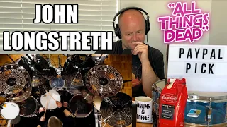 Drum Teacher Reacts: JOHN LONGSTRETH | Meinl Cymbals - "All Things Dead" (2021 Reaction)