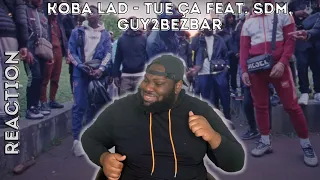 Koba LaD - Tue ça Feat. SDM, Guy2bezbar (clip officiel) (UK REACTION) // REACTING TO FRENCH DRILL