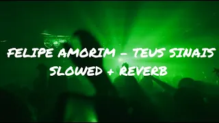 Felipe Amorim - Teus Sinais // Lyrics (Slowed + Reverb)