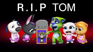 my talking tom friends R.I.P tom part #4 #talkingtomandfriends #rip #tom #gameplay #talkingtom#zltom