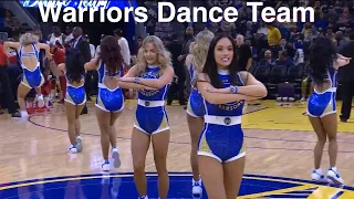 Warriors Dance Team (Golden State Warriors Dancers) - NBA Dancers - 3/1/2020  dance performance