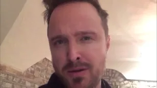 Aaron Paul Birthday Message... Bitch