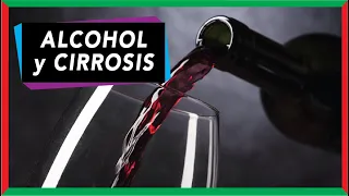 Tomar alcohol en exceso causa CIRROSIS [Enfermedad hígado graso, hepatitis y cirrosis]