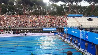 Roma2022 la vittoria della staffetta azzurra 4x100 misti uomini