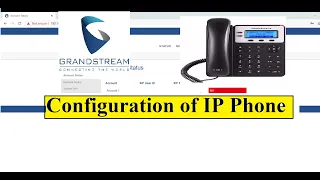 How to Configure Grandstream IP Phone | Configuration | GXP1610 1615 1620 1625 1628