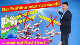 Bis 18 °C: Der Frühling dreht auf! Nix mit Spätwinter oder Schneewalze! Auch nächste Woche FRÜHLING!