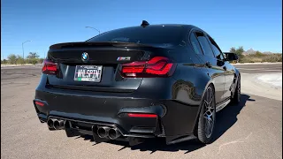 Crazy Turbo Sounds!! BMW M3 with VRSF midpipe, Pure Turbos, CTS Intakes