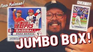 New Release: 2022 Topps Series One Jumbo Hobby Box Opening! *WANDER GIVEAWAY!?*