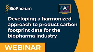 Developing a harmonized approach to product carbon footprint data for the biopharma industry