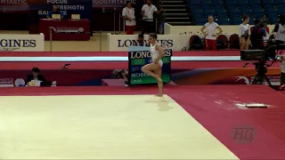 BECHDEJU Laura (ESP) - 2018 Artistic Worlds, Doha (QAT) - Qualifications Floor Exercise