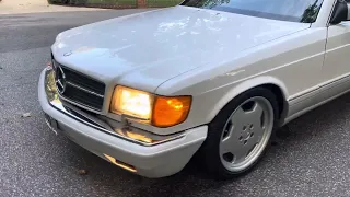 1991 Mercedes Benz 560sec C126 Coupe