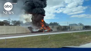 Fatal plane crash on I-75 in Florida