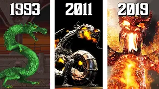 The Evolution of Liu Kang's Dragon Form! (1993-2019)