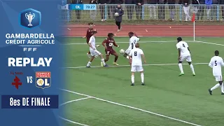 8es : FC Metz - Olympique Lyonnais U18 (1-3) en replay  I Coupe Gambardella-CA 2022-2023