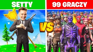 SETTY vs 99 GRACZY na TURNIEJU w OG Fortnite