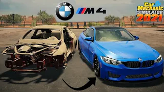 BMW M4 - RESTORATION - Car Mechanic Simulator 2021