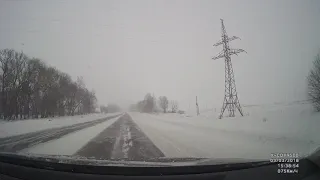 Глинищево -Брянск авария 2018 03 03 15 36 06