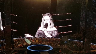 Adele Final Speech & Someone Like You & Epic Exit ❤