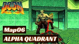 Doom 64 (100%) Walkthrough (Map06: Alpha Quadrant)