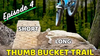 Thumb Bucket Ep 4 (Building Wood and Rock Jumps!)