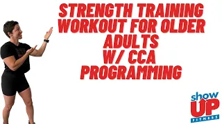 Strength Training Workout for Older Adults | Show Up Fitness the BEST fitness certification SUF-CPT