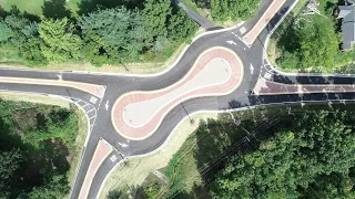 New peanut-shaped roundabout in Jackson County