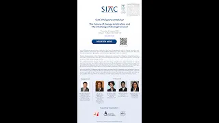 SIAC Philippines Webinar: The Future of Energy Arbitration and The Challenges Moving Forward