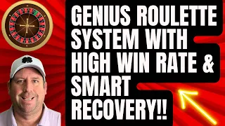 GENIUS ROULETTE SYSTEM HIGH WIN RATE & RECOVERY #best #viralvideo #gaming #money #business #trending