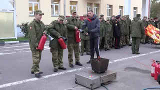 Плановые занятия по пожарной безопасности в МПКУ им. М.А. Шолохова ВНГ РФ