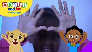 Counting with Fingers! | Numbers & Shapes with Akili and Me | African Educational Cartoons
