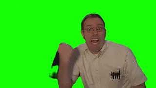 avgn flip off green screen