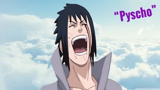 sasuke uchiha being crazy for 5 minutes straight