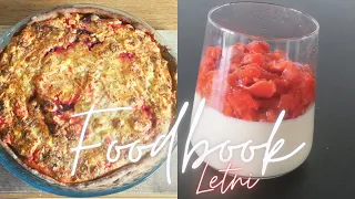 FOODBOOK LETNI-  Co jem w ciągu dnia | genialna tarta z burakiem, wegetariańska Panna Cotta #60