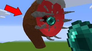 what's inside GIANT sandworm mob in minecraft?