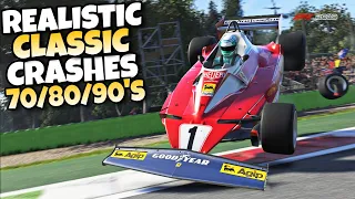 F1 REALISTIC CLASSIC CRASHES 70/80/90'S #7