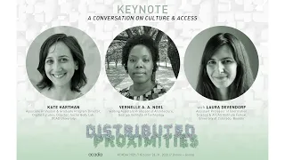 ACADIA2020 Keynote: A Conversation on Culture & Access