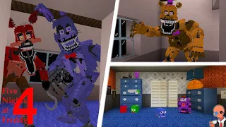 FNAF 4 map for MCPE!!! // MCPE Map + Download