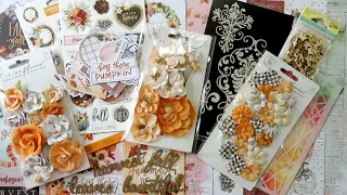 Unboxing October Limited Edition kit from My Creative Scrapbook 2020